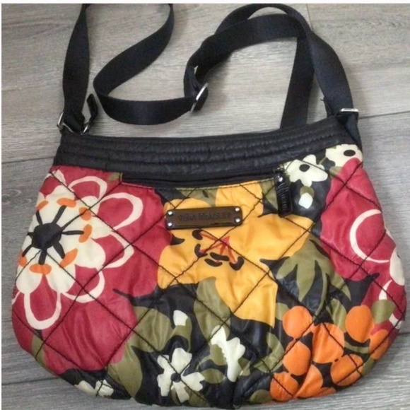 Vera Bradley Puffy Quilted Crossbody Shoulder Bag in Bittersweet Multi - Picture 1 of 3
